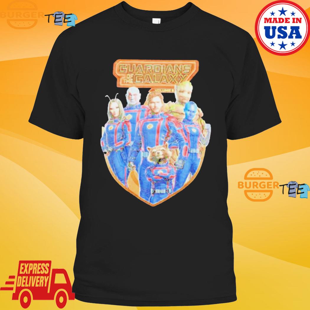 Marvel Guardians Of The Galaxy Volume 3 Group Shirt