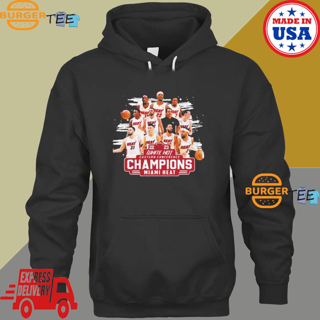 Official miami Heat 2023 White Hot Eastern Conference Champions shirt,  hoodie, longsleeve, sweatshirt, v-neck tee