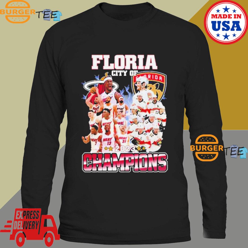 2023 Florida city of champions Miami Heat and Florida Panthers