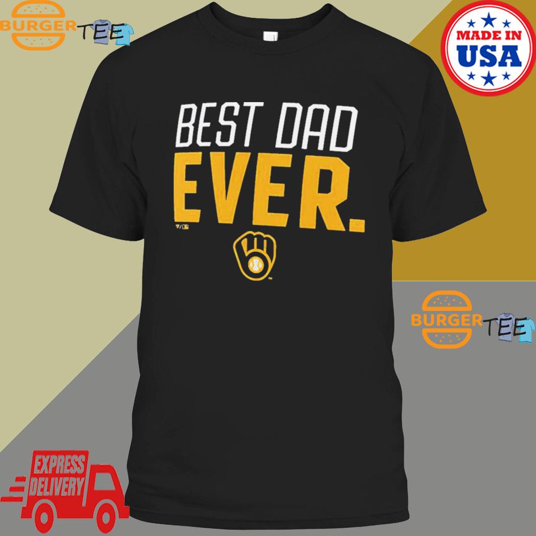 Official Milwaukee Brewers Best Dad Ever Logo Father's Day T-Shirt, hoodie,  sweater, long sleeve and tank top