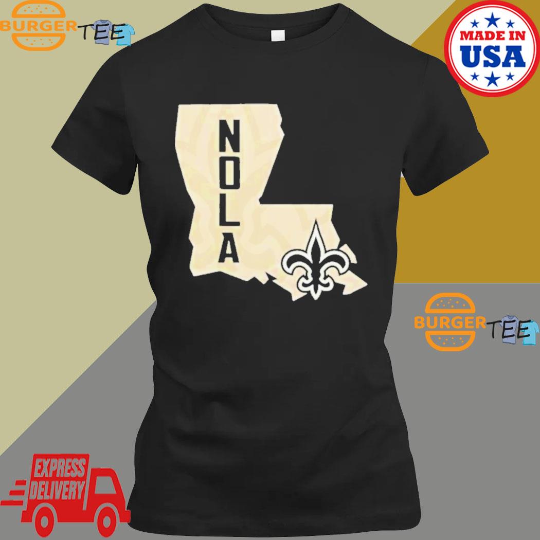 New Orleans Saints nola American foolball logo shirt, hoodie, sweater, long  sleeve and tank top