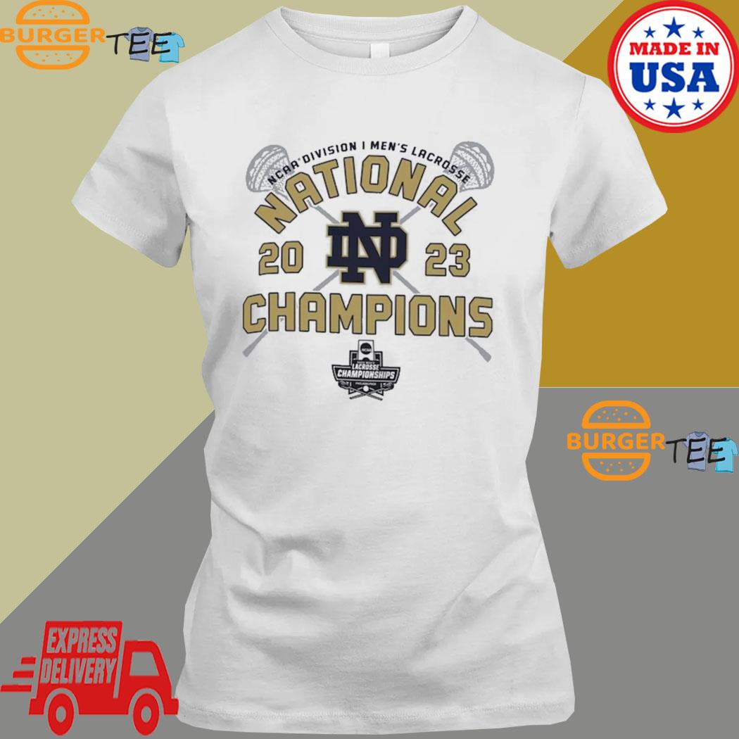 Notre Dame Fighting Irish Champion 2023 NCAA Men's Lacrosse National Champions Locker Room hoodie, sweater, long sleeve and tank top