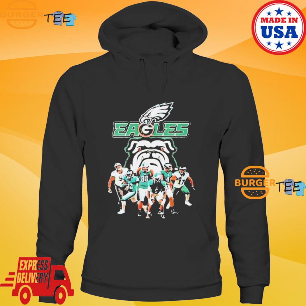 Eagles Dawgs Philadelphia Eagles And Georgia Bulldogs Players shirt,  hoodie, sweater, long sleeve and tank top