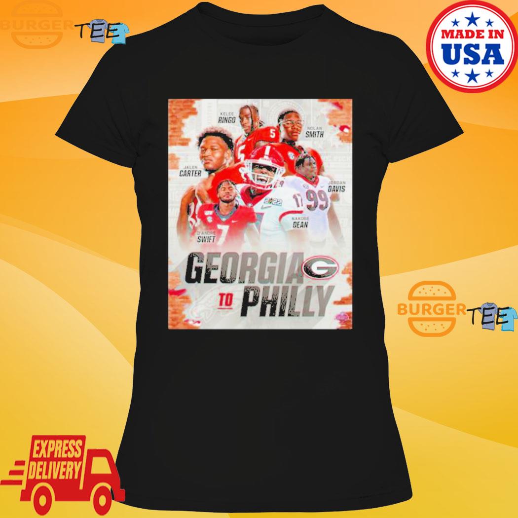 Official philadelphia Eagles And Georgia Bulldogs Eagles shirt