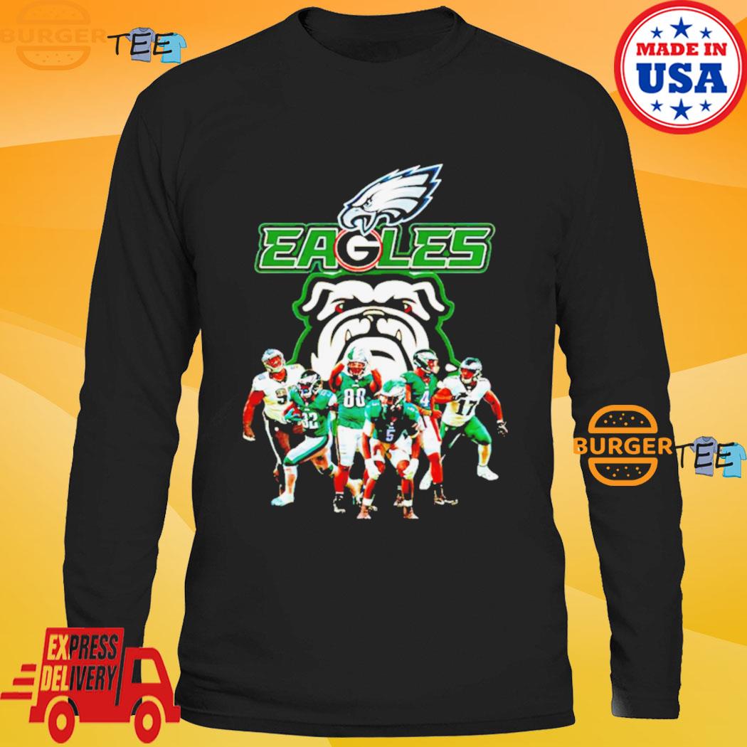 Eagles Philadelphia Eagles and Georgia Bulldogs shirt, hoodie, sweater,  long sleeve and tank top