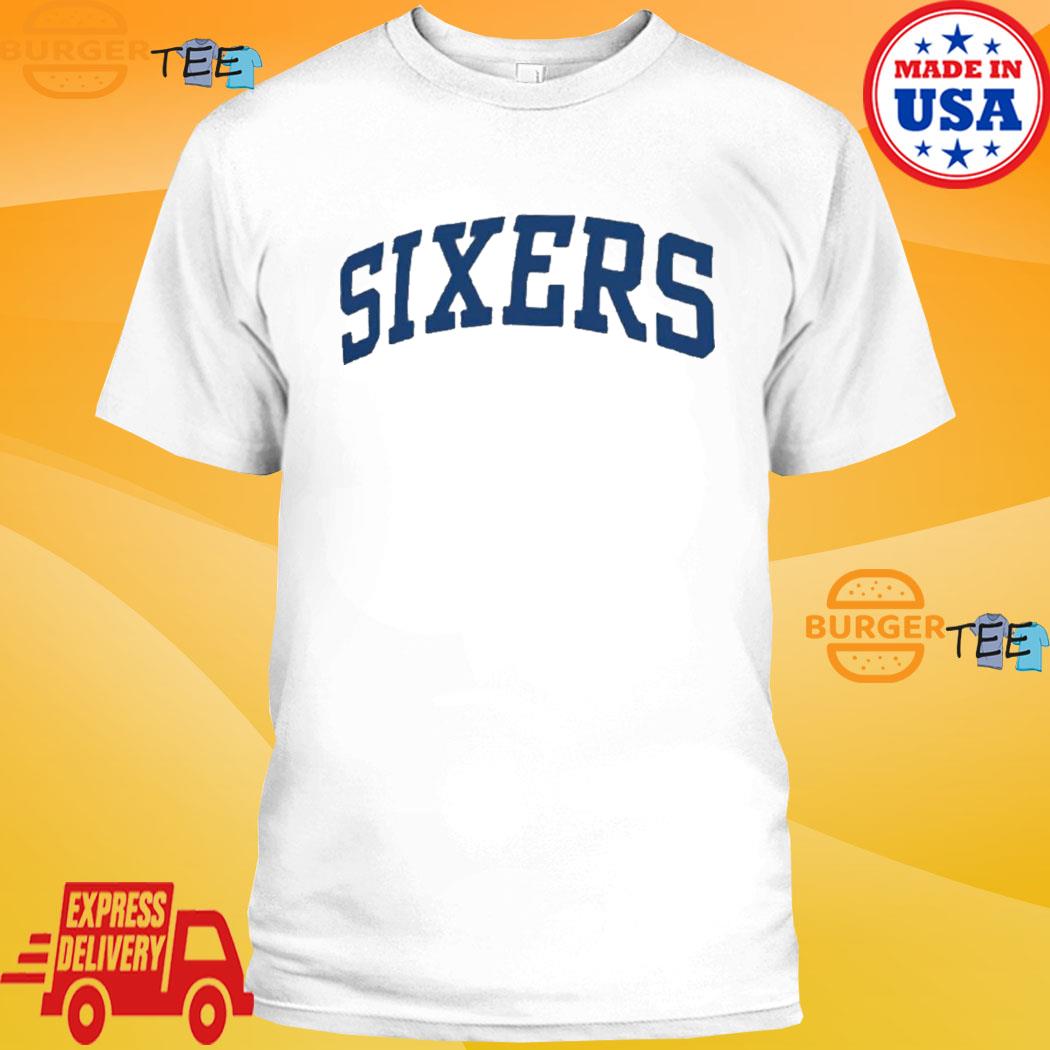 Philadelphia 76ers fanatics branded wordmark iI pullover T-shirt