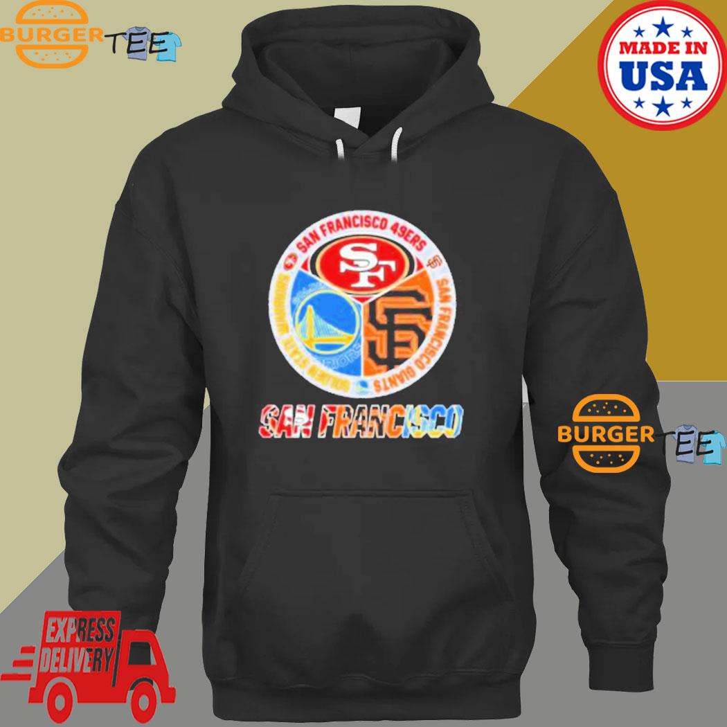 San Francisco 49ers San Francisco Warriors San Francisco Giants Logo 2023  shirt, hoodie, sweater, long sleeve and tank top