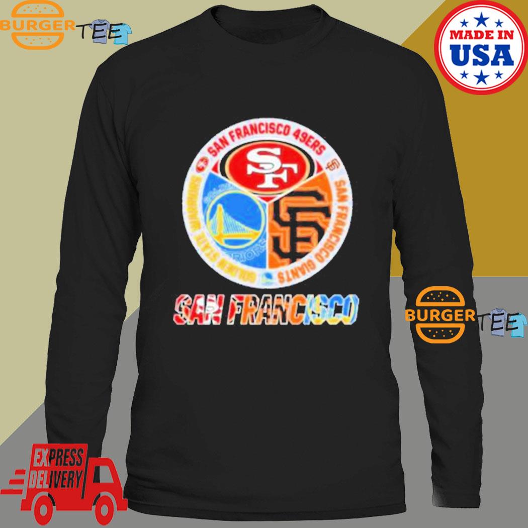 San Francisco 49ers San Francisco Giants Golden state warriors logo shirt,  hoodie, longsleeve, sweatshirt, v-neck tee