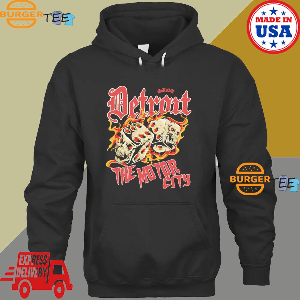 Sana Detroit the motor city dice 2023 T-shirt, hoodie, sweater