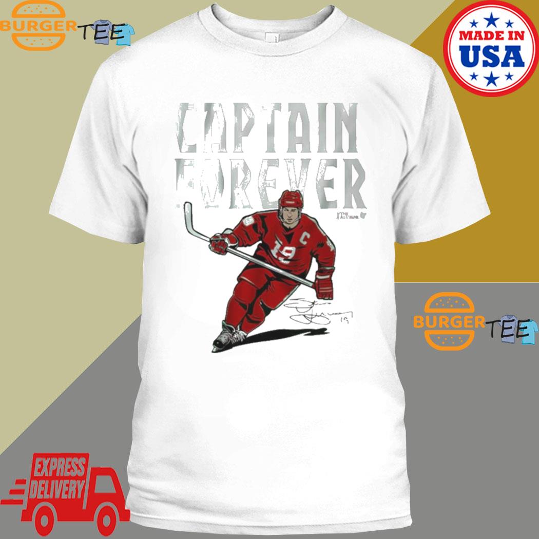 Steve Yzerman Captain forever signature shirt, hoodie, sweater, long sleeve  and tank top