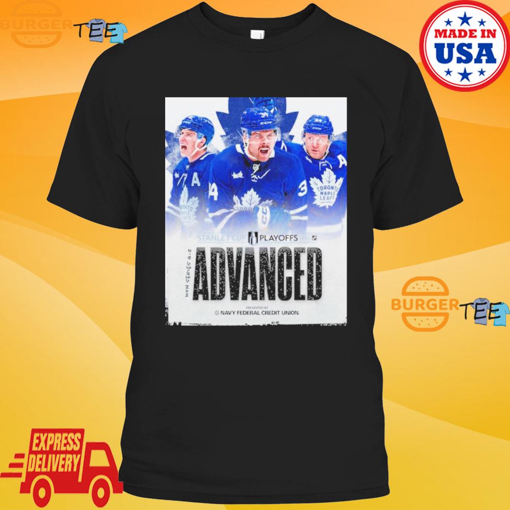 Toronto Maple Leafs Stanley Cup Playoffs Advanced 2023 T shirt - Limotees