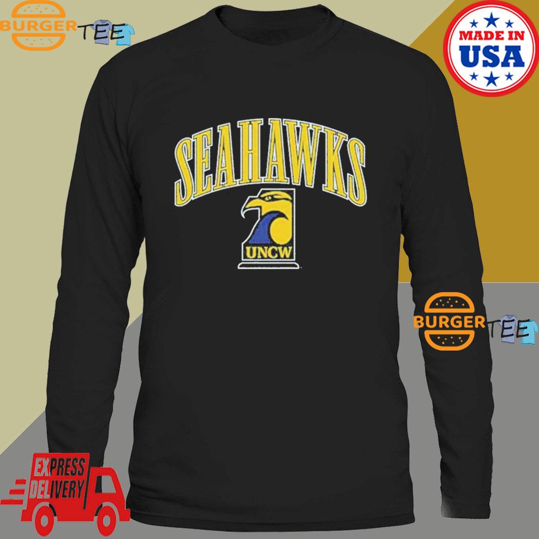 Official Unc wilmington unc wilmington Seahawks throwback T-shirt