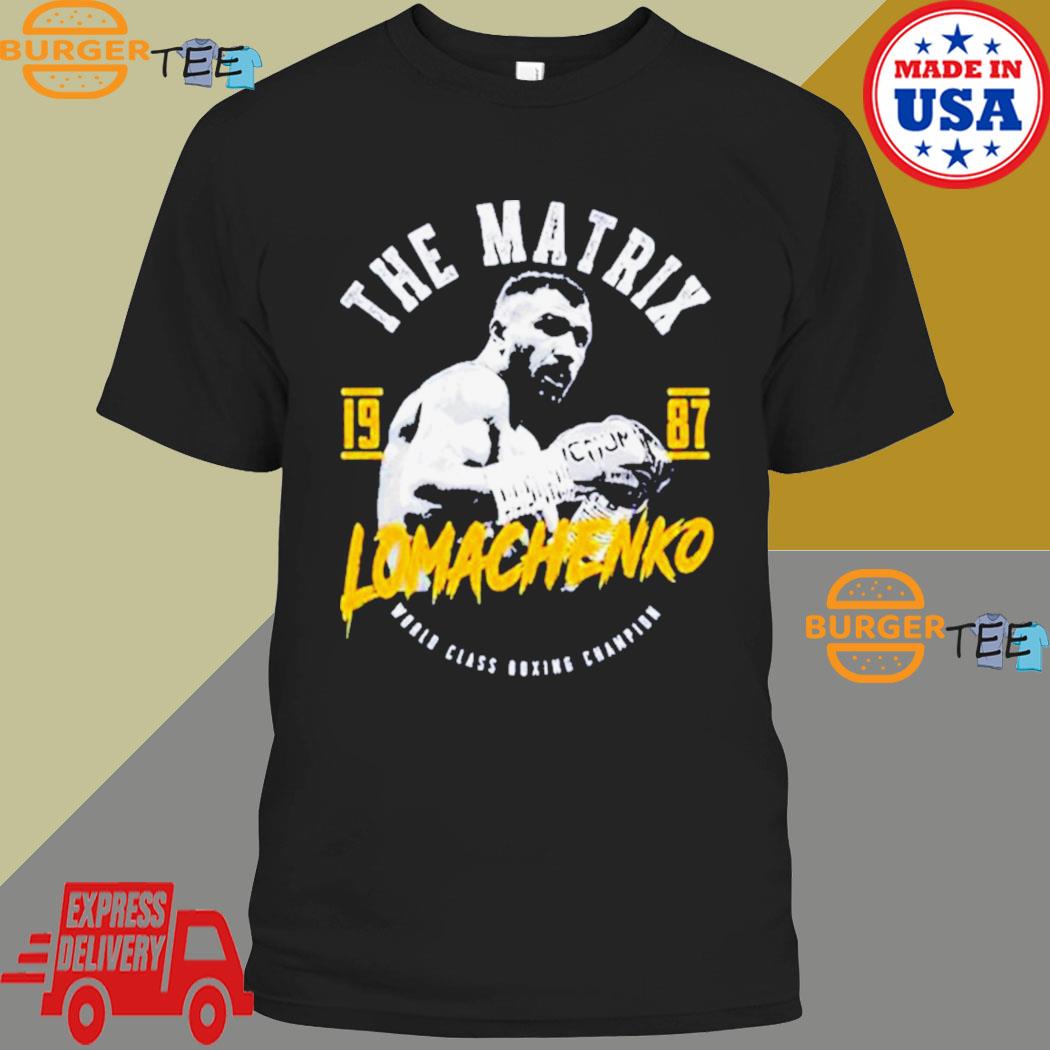 Vasyl Lomachenko Grunge Logo Shirt