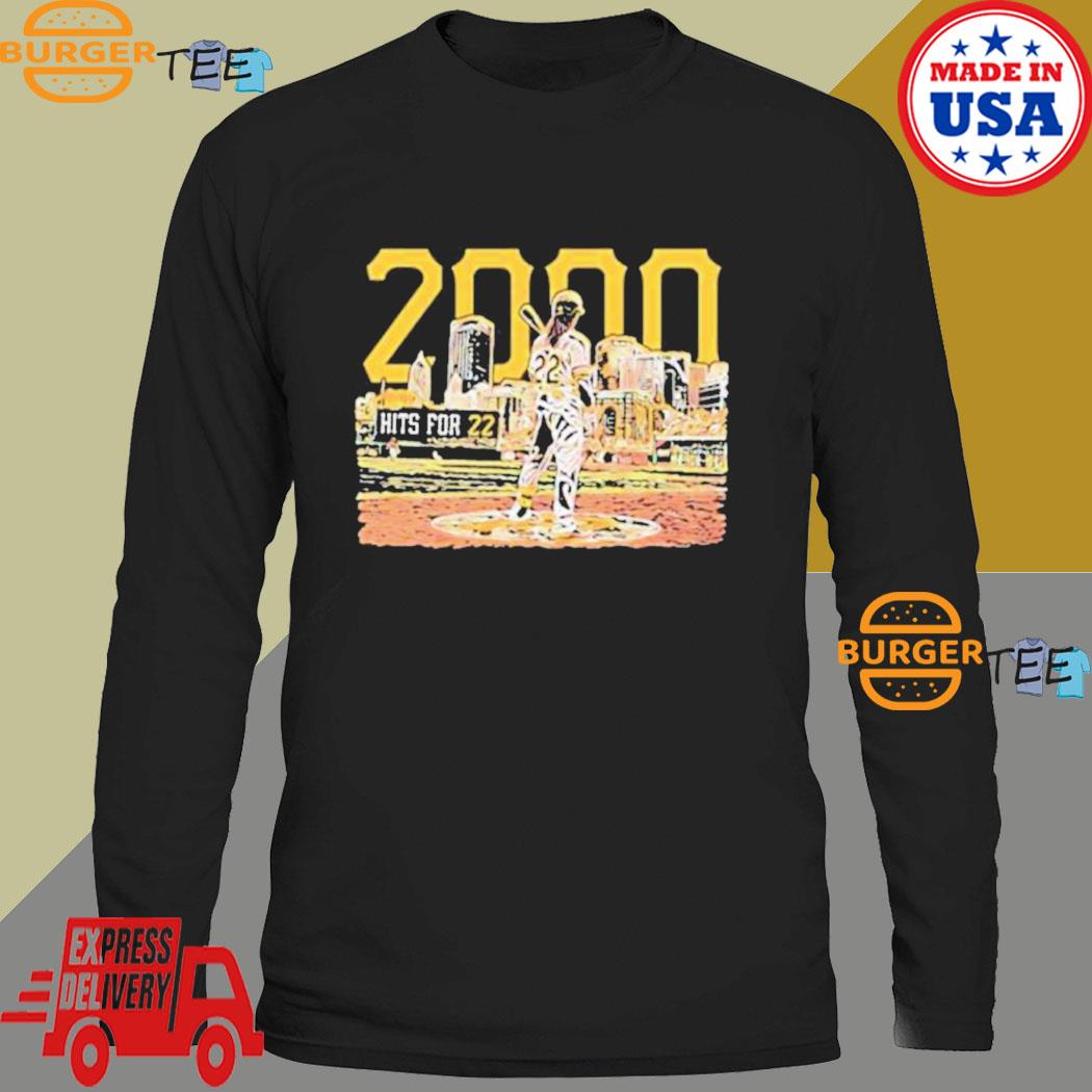 Official Andrew mccutchen 2000 hits shirt, hoodie, sweater, long