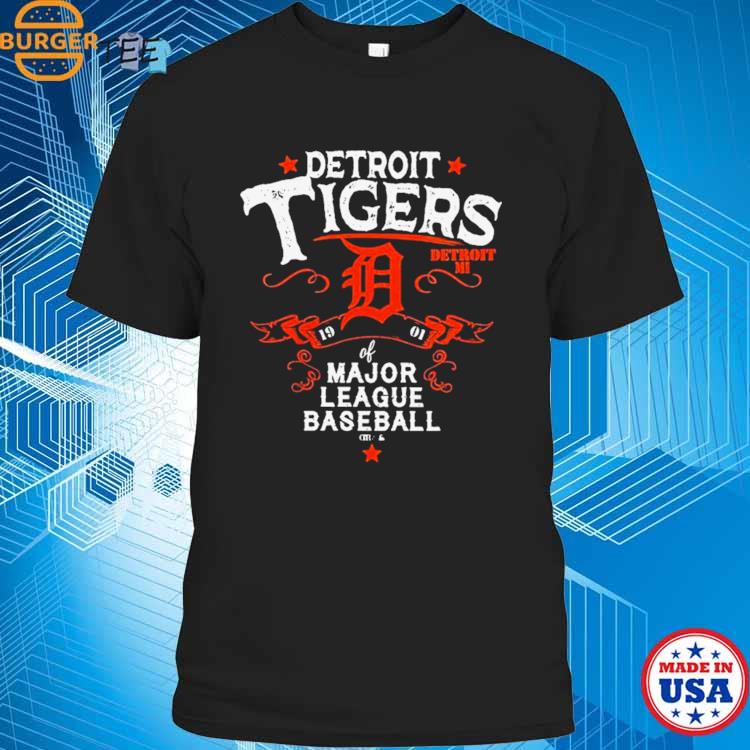 MLB Baseball My Cat Loves Detroit Tigers Long Sleeve T-Shirt