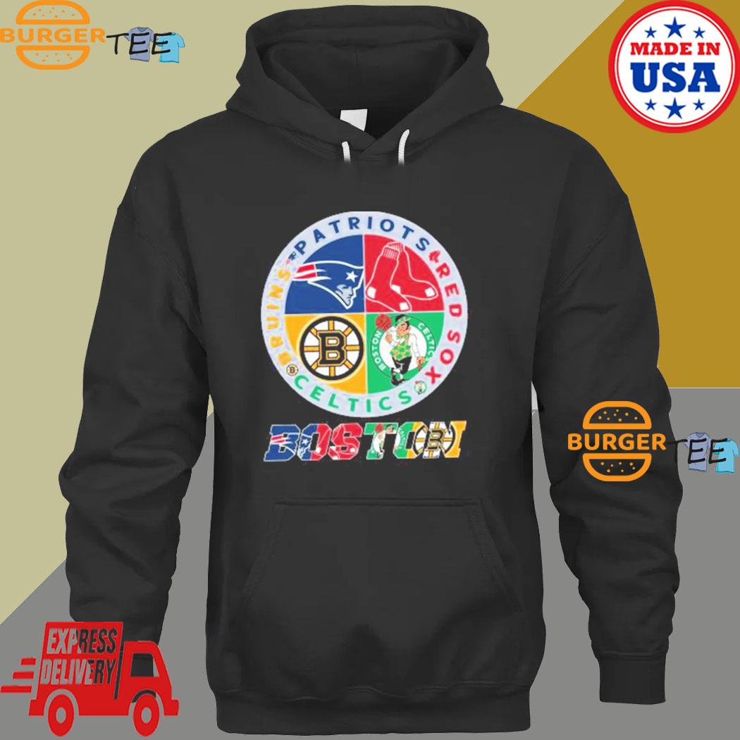 Red sox Boston Bruins new england Patriots Boston celtics shirt, hoodie,  longsleeve, sweater