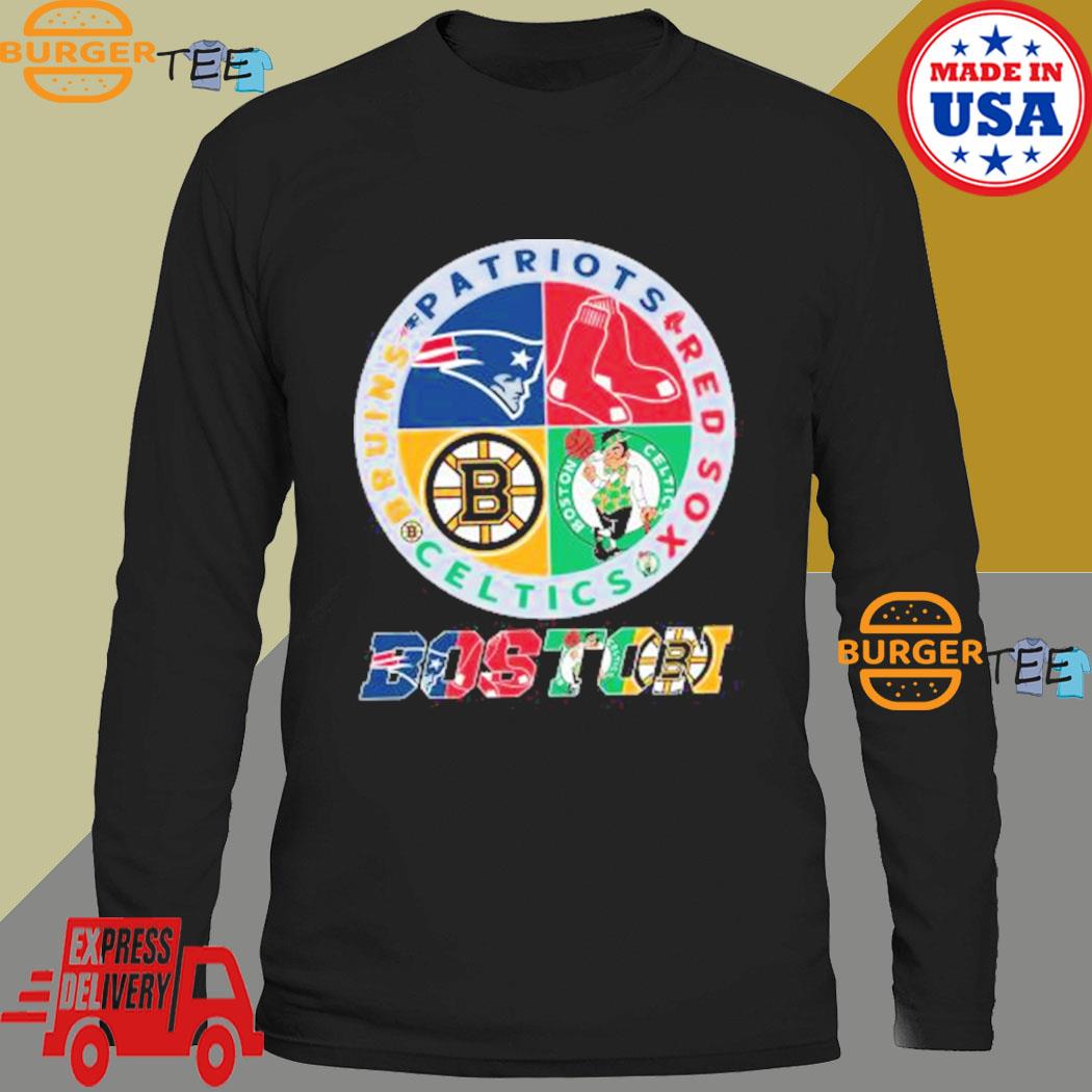 Boston red sox Boston Bruins Boston celtics Patriots of champions Shirt,  hoodie, longsleeve, sweatshirt, v-neck tee