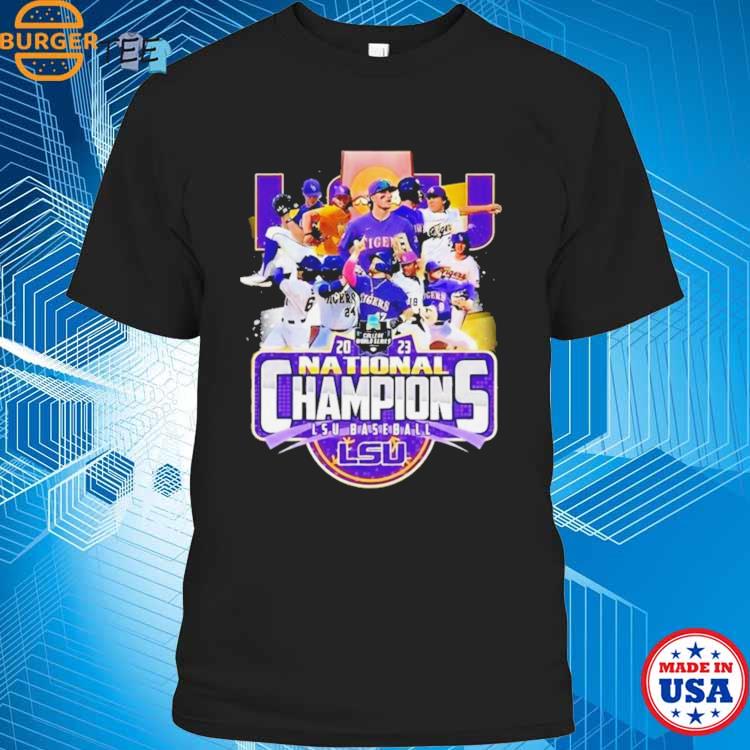 Cheap NCAA College Baseball LSU National Championship Shirt 2023