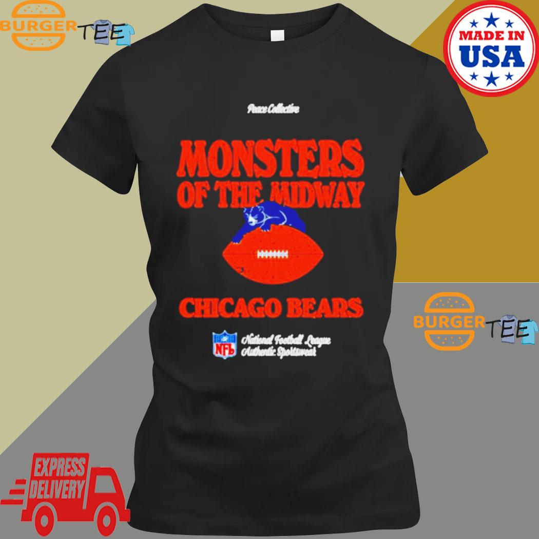 Official chicago Bears Monsters Of The Midway T-Shirts, hoodie, tank top,  sweater and long sleeve t-shirt