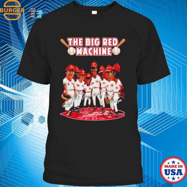 Cincinnati Reds The Big Red Machine Legend Team T Shirt - Growkoc