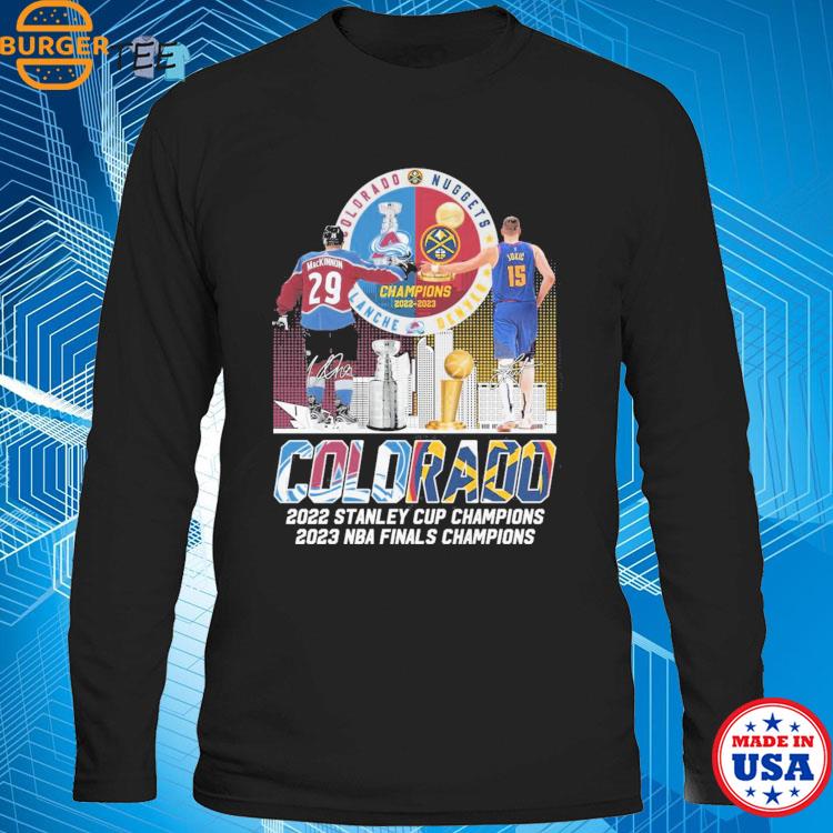 Official Colorado avalanche stanley cup champions 2023 t-shirt, hoodie,  sweater, long sleeve and tank top