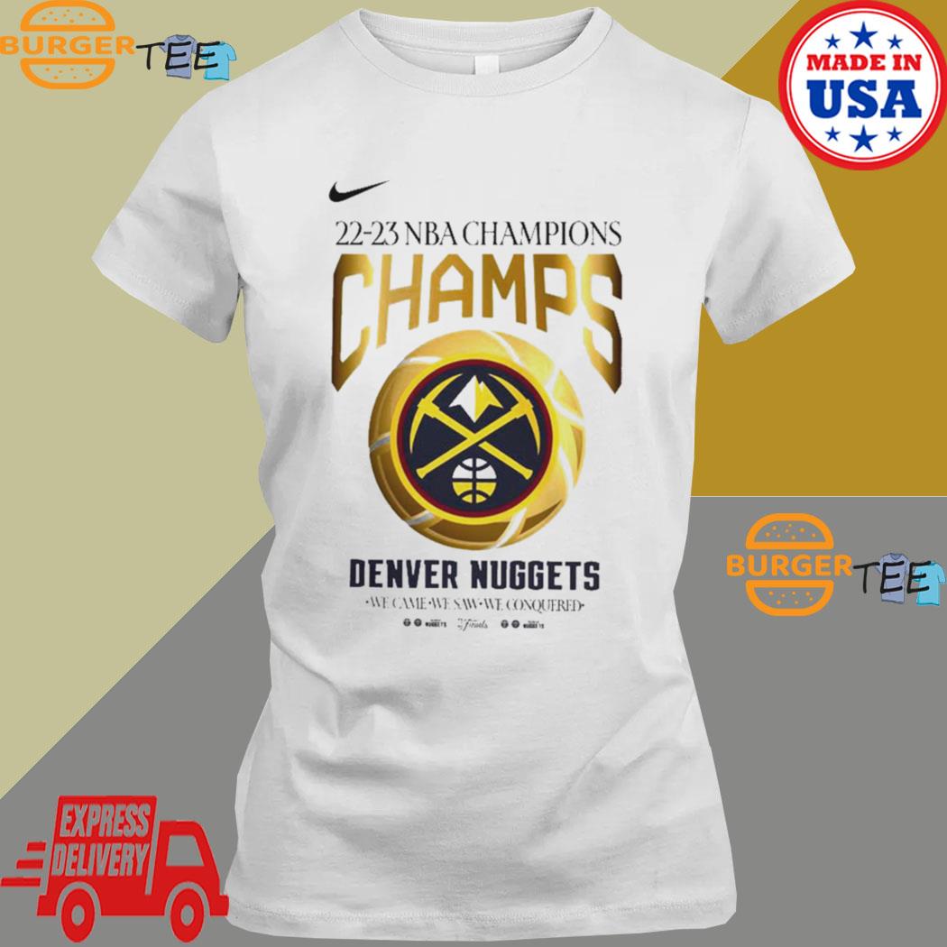 Official Western conference champions denver nuggets nike 2023 NBA finals t- shirt, hoodie, sweater, long sleeve and tank top