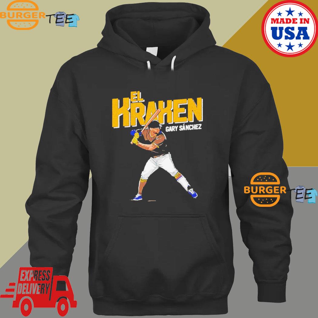 Gary Sanchez El Kraken MLBPA shirt, hoodie, sweater, long sleeve and tank  top