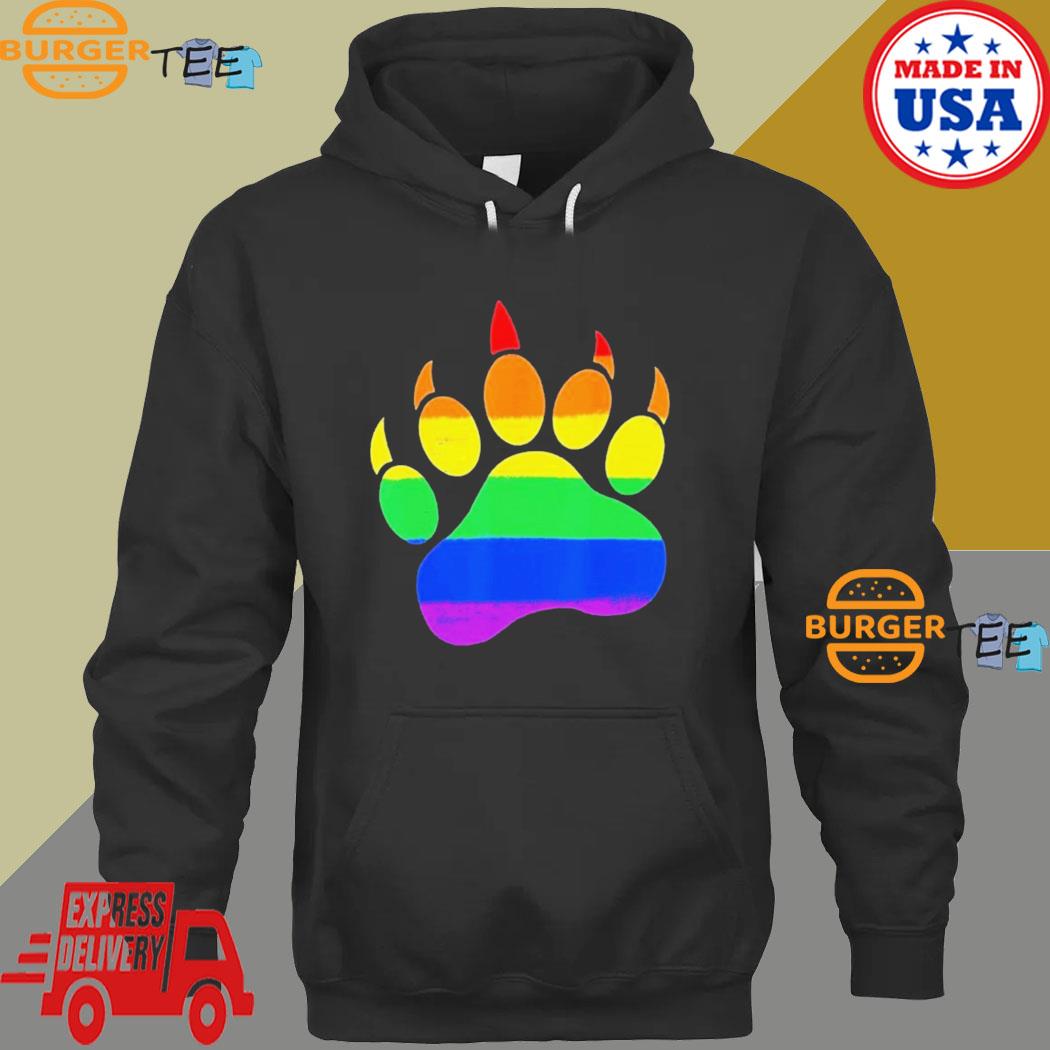 Gay Bear Paw Pride LGBT Pride Polar Cubs T-Shirt, hoodie, sweater, long  sleeve and tank top