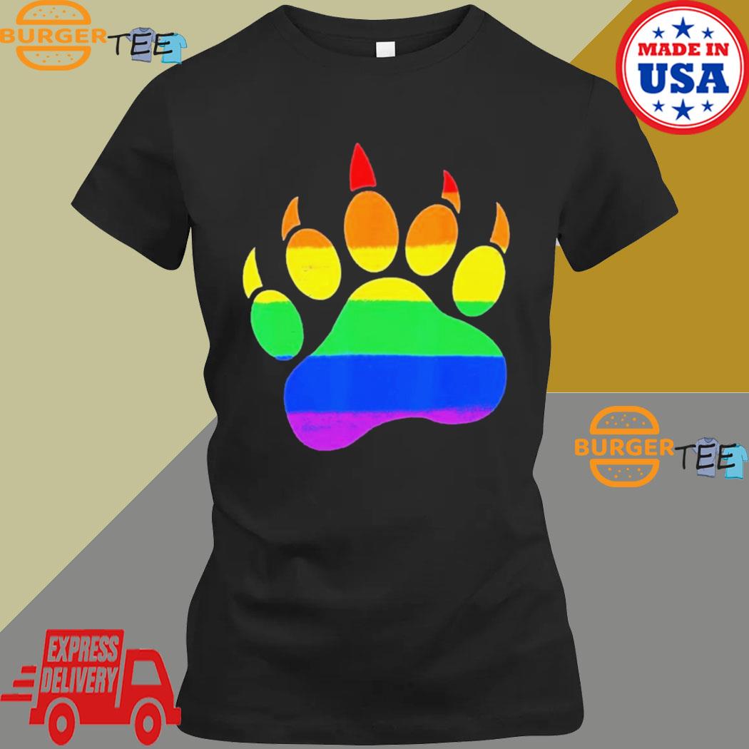 Gay Bear Paw Pride LGBT Pride Polar Cubs T-Shirt, hoodie, sweater