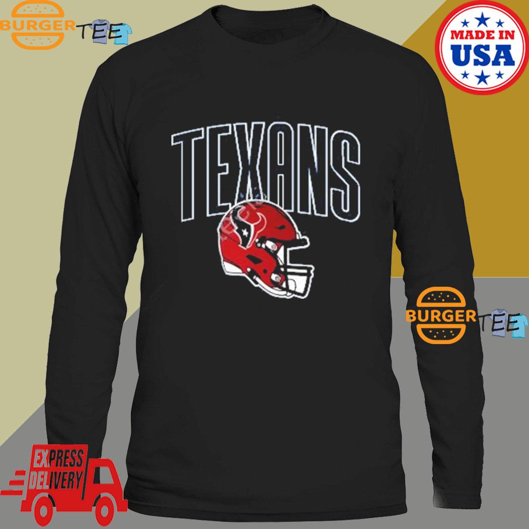 Houston Texans Red Alternate Helmet Shirt - High-Quality Printed Brand