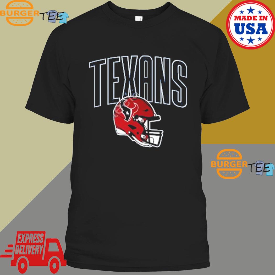 Houston Texans Red Alternate Helmet Shirt - High-Quality Printed Brand