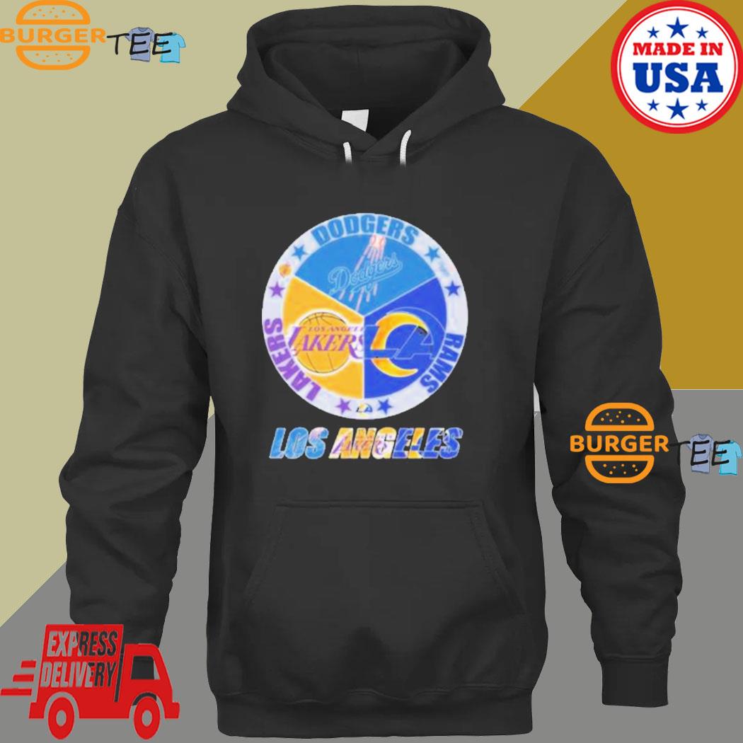 Los Angeles Dodgers Rams Lakers logo 2023 shirt, hoodie, sweater