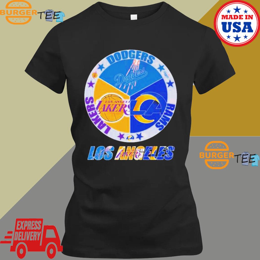 Official Los angeles rams los angeles Lakers los angeles Dodgers 2023 shirt,  hoodie, sweater, long sleeve and tank top