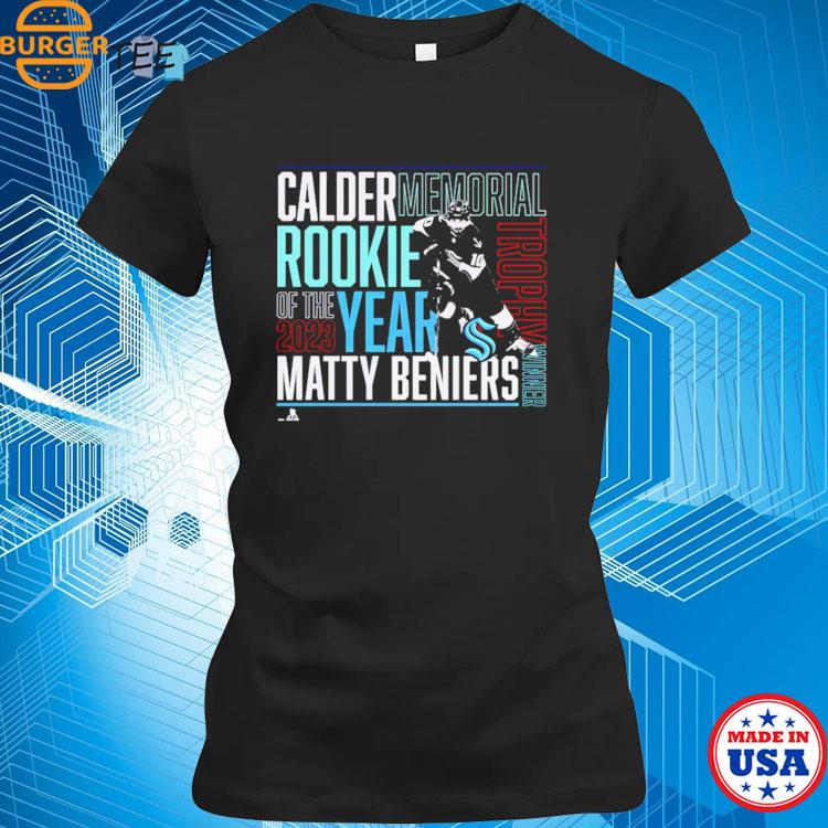 Beniers Calder Rookie Of The Year Shirt, hoodie, sweater, long