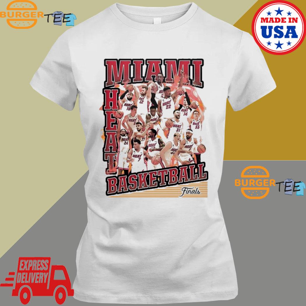 Miami Heat basketball all time starting five players 2023 T-shirt, hoodie,  sweater, long sleeve and tank top