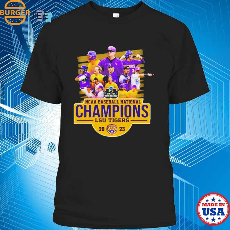 Burgerstee – NCAA baseball national Champions 2023 LSU Tigers Team ...