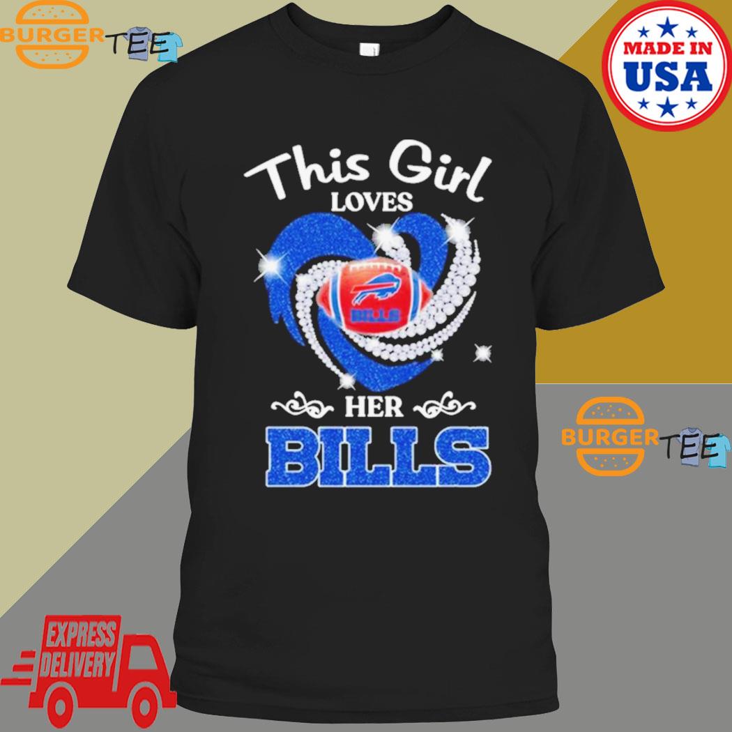 Buffalo Bills this girl loves her Bills shirt, hoodie, sweater, long sleeve  and tank top