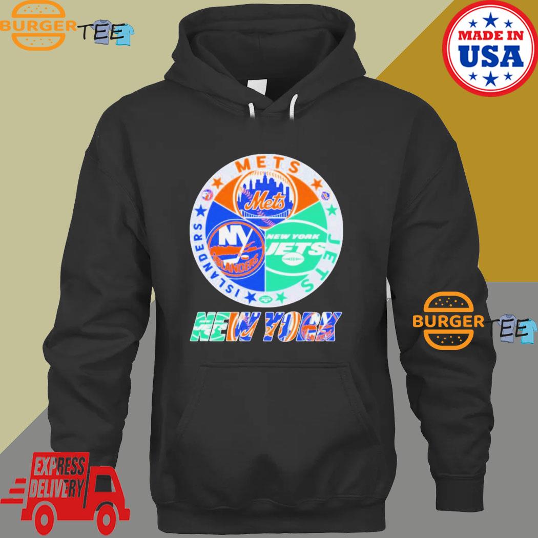 New York Islanders New York Mets New York Jets Logo Shirt