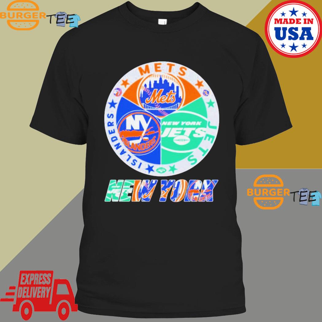 New york sports team new york islanders new york jets new york mets 2023  shirt, hoodie, longsleeve tee, sweater