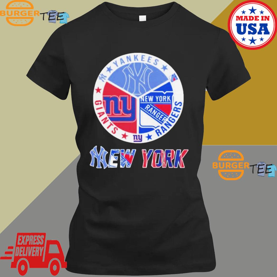 Logo New york knicks new york devils new york giants new york mets 2023  shirt, hoodie, longsleeve, sweater