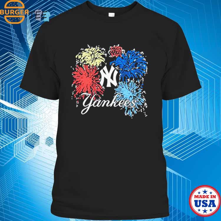 Official new York Yankees Fireworks T Shirt, hoodie, sweater, long