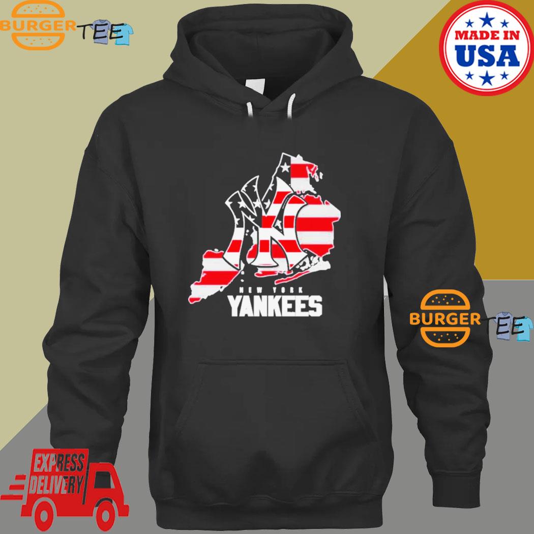 Official New york yankees logo american flag shirt, hoodie, longsleeve,  sweatshirt, v-neck tee