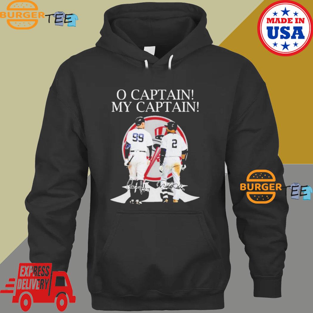 Oh captain my captain Derek Jeter and Aaron Judge New York Yankees