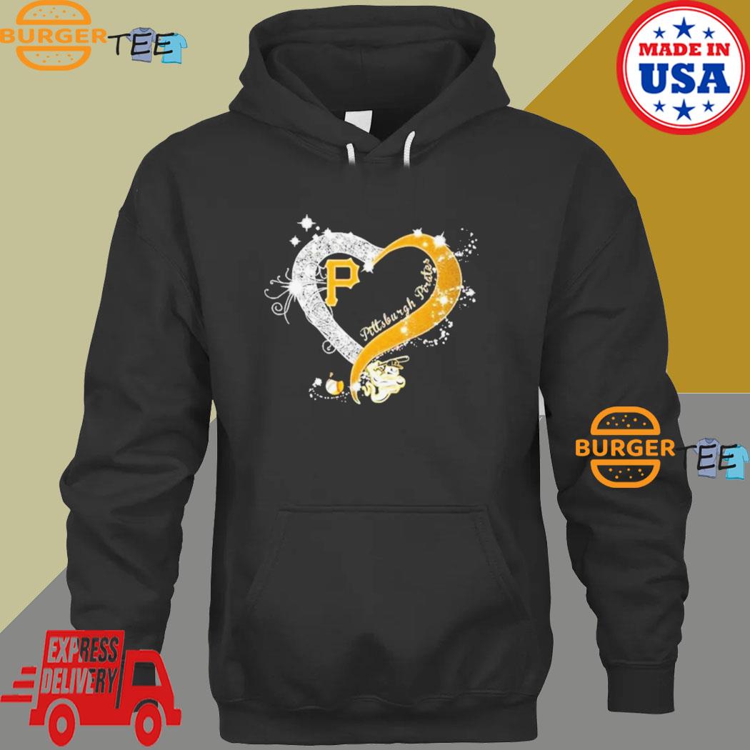 Pittsburgh pirates baseball glitter heart shirt, hoodie, sweater, long  sleeve and tank top