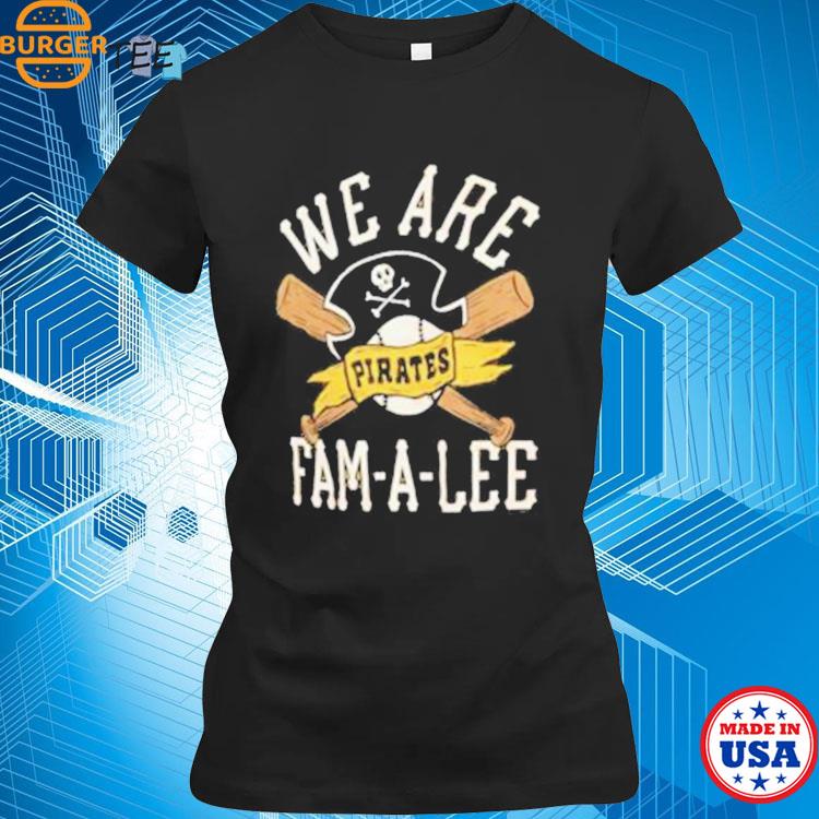 Official Pittsburgh Pirates Homage We Are Fam-A-Lee Tri-Blend shirt,  hoodie, sweater, long sleeve and tank top