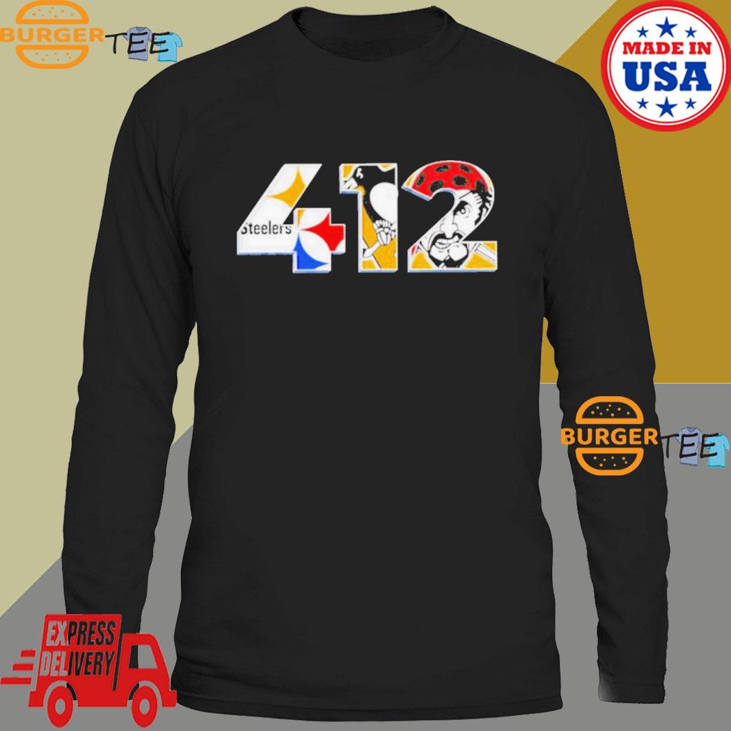 Pittsburgh Steelers Penguins And Pirates 412 Shirt, hoodie