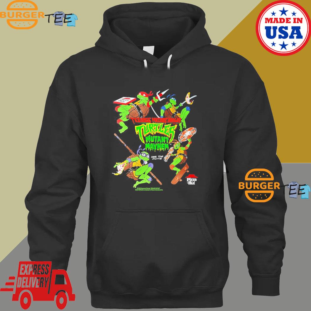 Official Pizza Hut Teenage Mutant Ninja Turtles Mutant Mayhem See The Movie  Shirt, hoodie, sweater, long sleeve and tank top