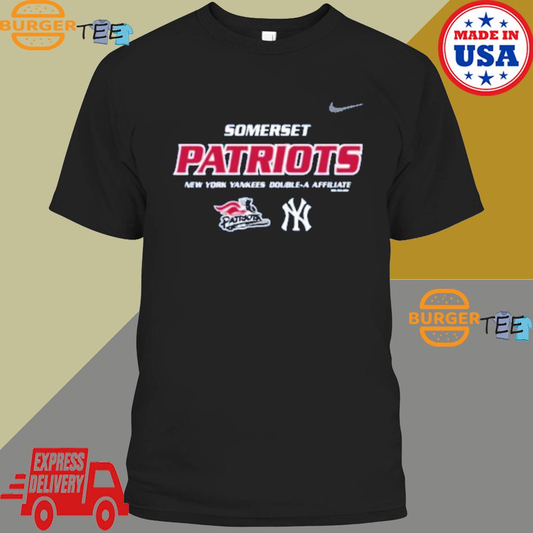 Somerset Patriots Champion Jersey Long Sleeve T-Shirt - Gray