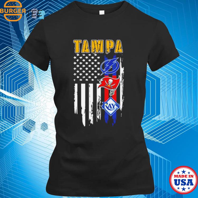 Tampa Bay Lightning Buccaneers Rays 4th July T-shirt,Sweater