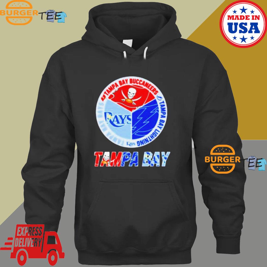 Tampa sports team Tampa Bay Rays Tampa Bay Lightning Tampa Bay Buccaneers  shirt, hoodie, sweater, long sleeve and tank top